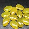 Natural Yellow Chalcedony Faceted Pear Gemstone Pair Sold per 1 pair & Sizes 25mm x 16mm approx. Chalcedony is a cryptocrystalline variety of quartz. Comes in many colors such as blue, pink, aqua. Also known to lower negative energy for healing purposes. 